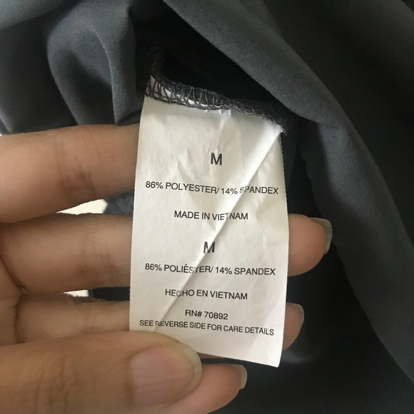 Apana Skort Womens Medium Gray Green Tennis Golf Elastic Waist Activewear - Picture 5 of 8